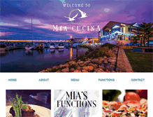 Tablet Screenshot of miacucinawa.com.au